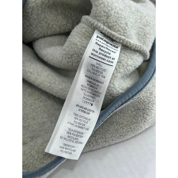 Patagonia Synchilla Snap-T Fleece Pullover Size XL Oatmeal Heather Pastel Salvia - Picture 7 of 12